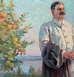Алексей Солодков. "Портрет Сталина" 1950-е годы. Галерея Леонида Шишкина, эстимейт $6-8 тыс.