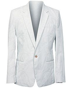 Пиджак из хлопка, Martin Margiela (Le Form, с учетом скидки 30% – 24 418 руб.)