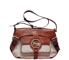 Сумка из кожи и текстиля,  Celine (Podium, с учетом скидки 50% – 14 200 руб.) 