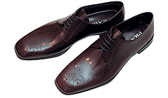 Туфли из кожи, Prada (Prada, Luxury Village, с учетом скидки 30% – 13 280 руб.)