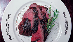В меню стейк-хаусов Goodman введен новый "Гран-стейк Chateaubriand" из "головной" части говяжьей вырезки