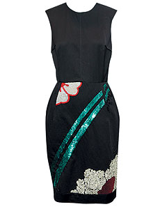 Платье из шелка, Lanvin ("Крокус Сити Молл", 58 875 руб.)