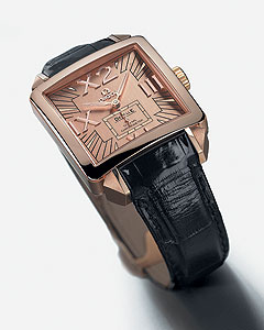 Часы-хронометр "Красная площадь" (Omega De Ville X2 "Red Square") — с коаксиальным механизмом и 48-часовым запасом хода — выпущены всего в 99 экземплярах