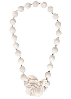 Бусы из шерстяного трикотажа, Ermanno Scervino (Ermanno Scervino, 7300 руб.)