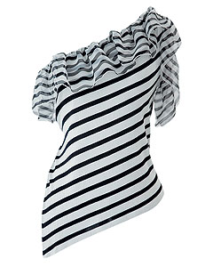 Топ из шелка,  Jean Paul Gaultier (Jean Paul Gaultier, 21 645 руб.)  