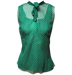 Блузка из шифона, MaxMara (MaxMara, 9731 руб.)