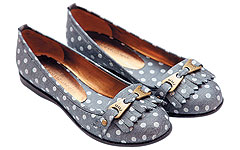 Балетки из текстиля, Marc Jacobs (Bosco Family, 8991 руб.)