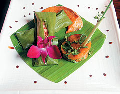 В ресторане Sky Lоunge 8 марта &mdash; специальное гастрономическое предложение от шеф-повара Марселлы Москоль: черная треска, маринованная в кокосовом молоке, приготовленная в банановых листьях 