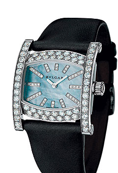Bvlgari (белое золото, бриллианты, атлас)