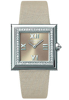 Patek Philippe (белое золото, бриллианты, перламутр)