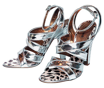 Босоножки из кожи, Roberto Cavalli Roberto Cavalli, 32 700 руб.