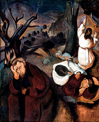 Зум Вальтер. "Гефсиманский сад", 1947 год. Галерея "Ковчег"