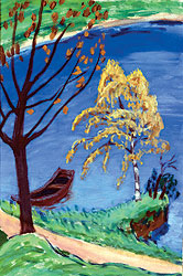 Габриэле Мюнтер. «Тихая бухта», 1933 год. Галерея «Школа»