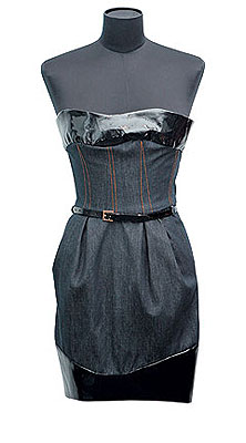 Сарафан из хлопка и лаковой кожи, Dolce & Gabbana Dolce & Gabbana, 53 250 руб. 