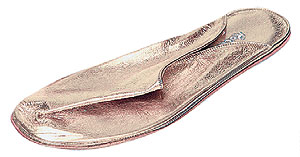 Тапочки из кожи, Rocco P ЦУМ, 15 400 руб.