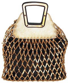 Сумка из текстиля и кожи, Dolce & Gabbana Dolce & Gabbana, 51 400 руб.