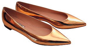 Туфли из кожи, Oscar de la Renta Crocus Multibrand, 14 256 руб.