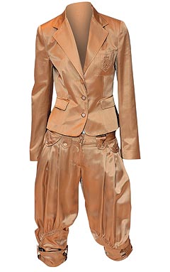 Жакет и бриджи из шелка, Dolce & Gabbana ЦУМ, 61 600 руб. и 45 700 руб.