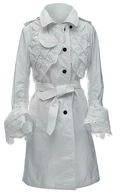 Плащ из хлопка,  Ermanno Scervino Ermanno Scervino, 89 503 руб. 