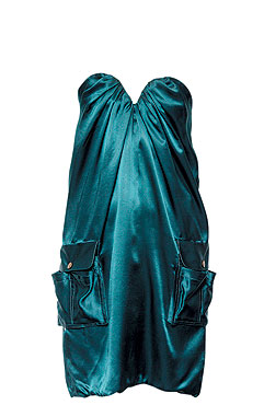 Платье из шелка, Lanvin Podium, 63 900 руб.