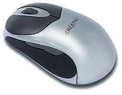 Симметричная беспроводная мышь Creative Mouse Wireless Optical 5000 ($40) подойдет и левшам