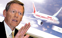 Алан Малалли после встречи с Владимиром Путиным пообещал, что Boeing постарается уладить российско-американские противоречия