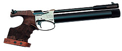 Итальянский Benelli системы PCP, наверное, лучший из пневмопистолетов в разряде "спортивно-тренировочный". Однако и стоит более $1,5 тыс.
