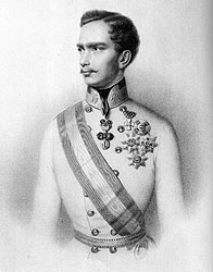 В дни кризиса 1848 года корона Австрийской империи легла на голову, которая не свыклась еще даже с гусарским кивером
