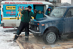 Самый бюджетный вариант выхода на автомоечный рынок &mdash; приобрести передвижную мойку  