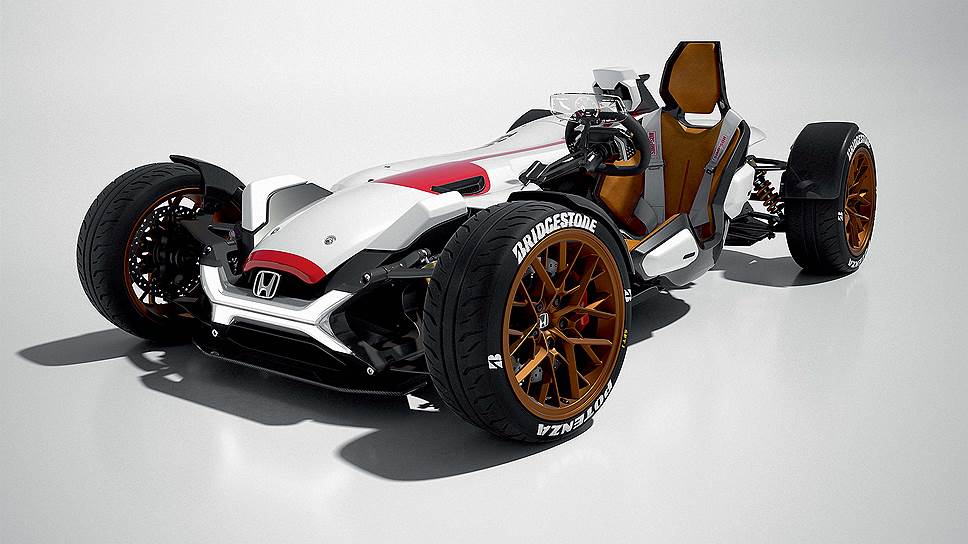 Дизайн кузова и расположение двигателя Project 2&4 отсылают нас к легендарному гоночному автомобилю Honda RA272 1965 года, на котором была одержана первая победа Honda в Формуле 1.