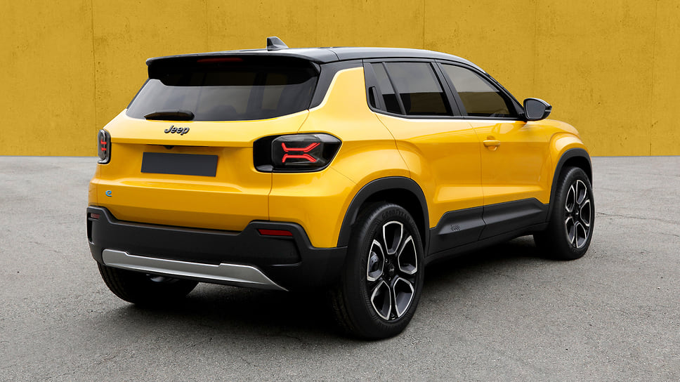 Прототип электрического кроссовера Jeep 