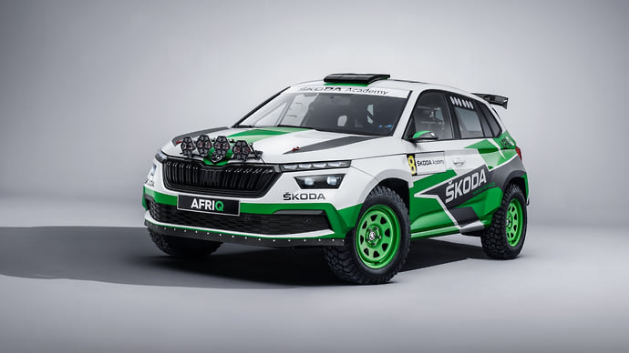 Skoda представила раллийный кроссовер Afriq