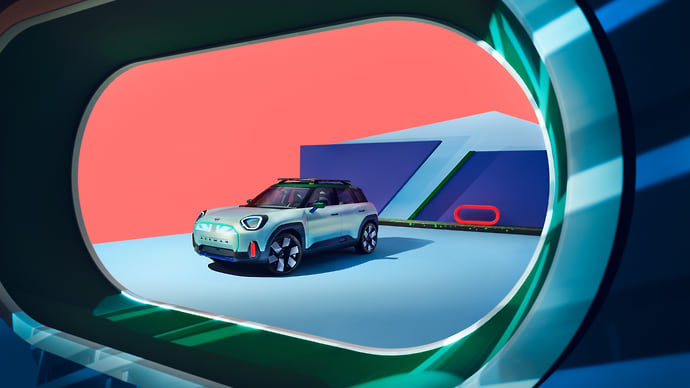 MINI показала электрокроссовер Concept Aceman