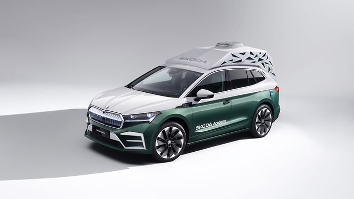Skoda представила концептуальный кемпер Roadiaq