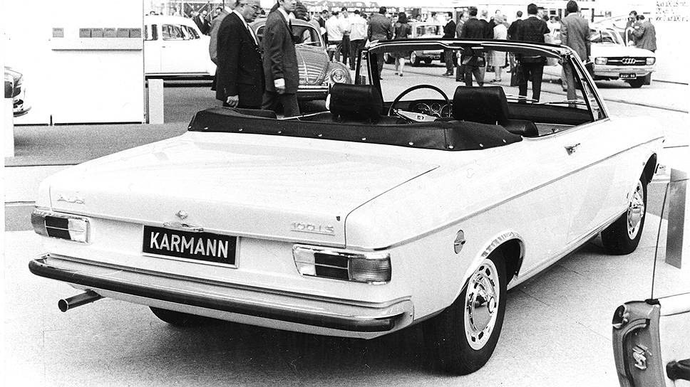 Audi 100 Karmann Cabriolet 1969 года