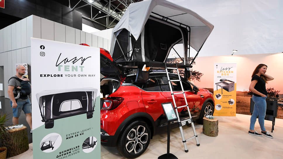 Переоборудованный для путешествий кроссовер Renault