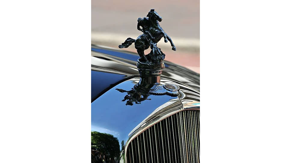 Вместо традиционного для Rolls-Royce «Духа экстаза» или окрыленной буквы «В» для Bentley на официальной машине Ее Величества обычно ставили фигуру Святого Георга, а при поездках в Шотландии — льва. Святой Георгий считается покровителем Англии и ее королевской семьи, а лев основная фигура на гербе Шотландии. Строгих правил нет, просто королевская семья любит такие украшения, и является постоянным клиентом специализирующейся на таких статуэтках мастерской Louis LeJeune. Например, на одном Range Rover стоит фигурка лабрадора с фазаном в зубах