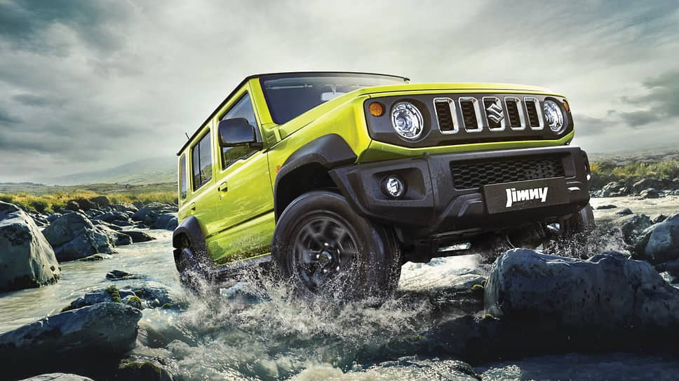 Пятидверный Suzuki Jimny, разработанный индийским совместным предприятием Maruti Suzuki  