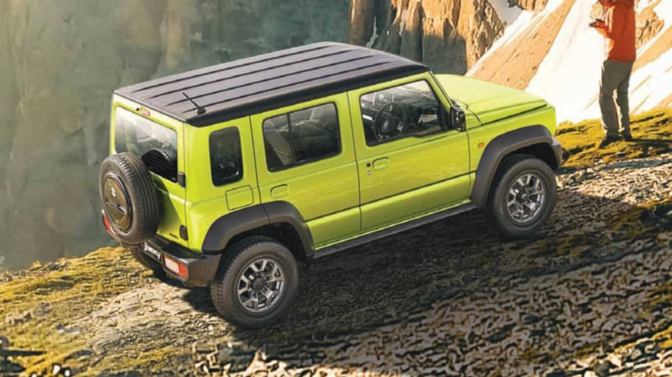 Пятидверный Suzuki Jimny, разработанный индийским совместным предприятием Maruti Suzuki  