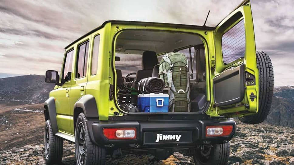 Пятидверный Suzuki Jimny, разработанный индийским совместным предприятием Maruti Suzuki  