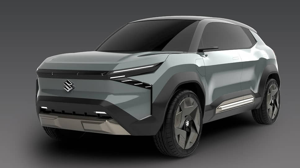 Прототип компактного электрокроссовера Suzuki eVX 