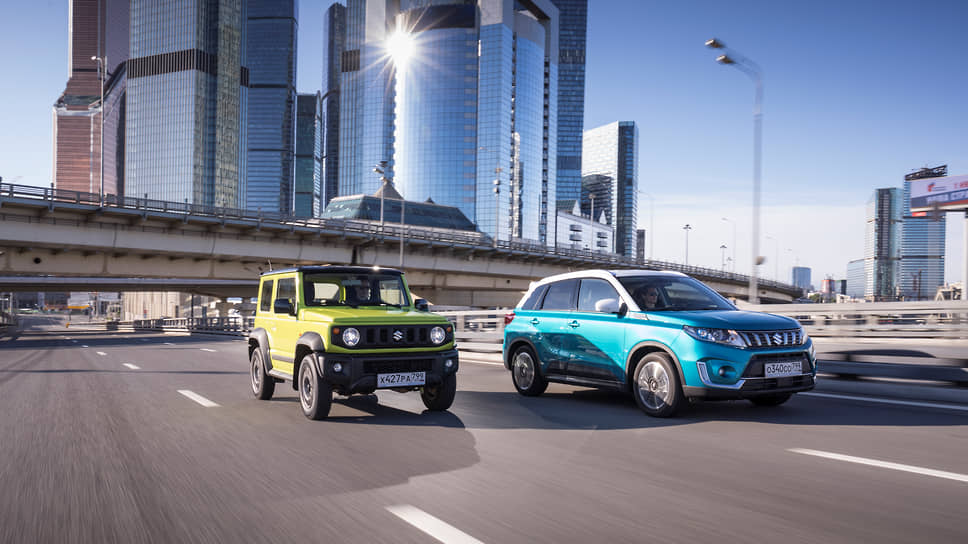 Suzuki Jimny и Suzuki Vitara 