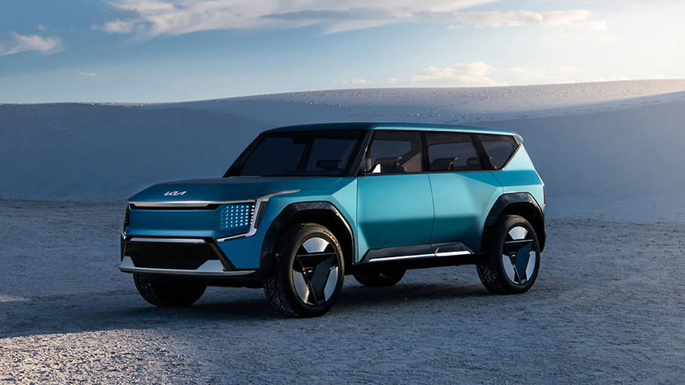 Еще один лауреат конкурса Good Design — концепт-кар Kia EV9