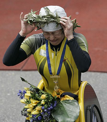 20.04.2009 В Бостоне состоялся 113-й ежегодный старейший марафон мира. Россиянки Лидия Григорьева и Алина Иванова - заняли шестое и десятое места соответственно 