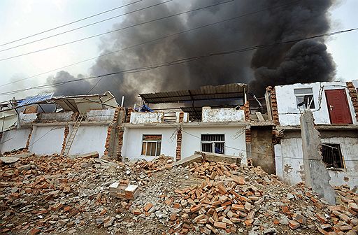 28.07.2010 В китайской провинции Цзянсу произошел взрыв на химическом заводе. Более 300 человек получили ранения различной степени тяжести и были госпитализированы