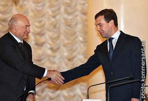 Президент РФ Дмитрий Медведев. 2009 год 