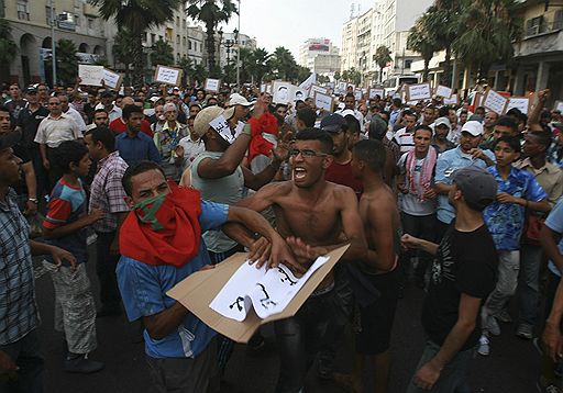 20.06.2011 В Марокко прошли массовые демонстрации против плана реформ, предложенного королем Мохаммедом VI. Документ предусматривает, в частности, передачу ряда полномочий от короля премьер-министру 