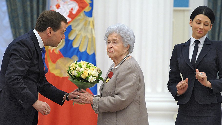 Дмитрий Медведев и Ирина Антонова 