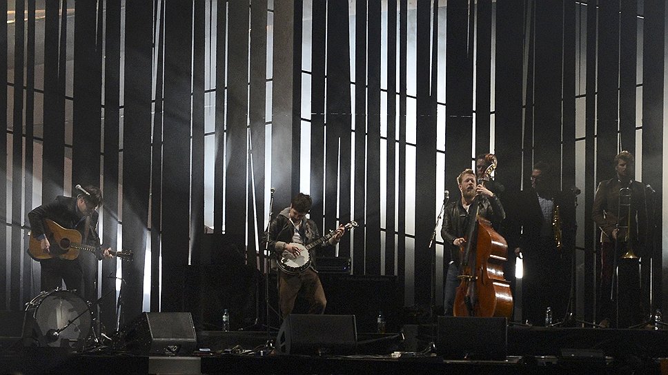 Британская группа Mumford & Sons 