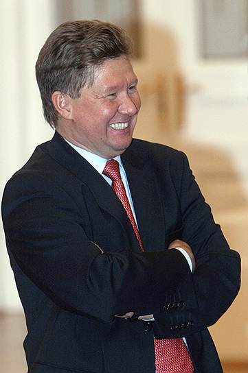 Председатель правления ОАО «Газпром» Алексей Миллер. 2006 год